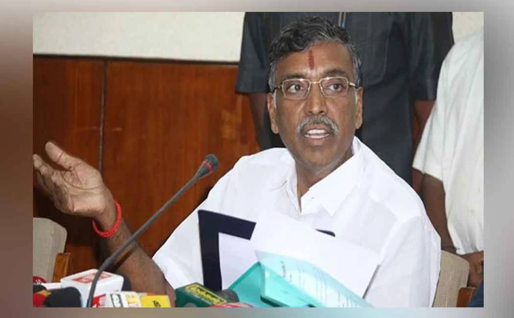 tamilnadu minister kp anbalagan press meet 